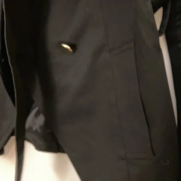 Elegant Ladies Dress Jacket BODY By Victoria Size 6 Belted! - Picture 6 of 7